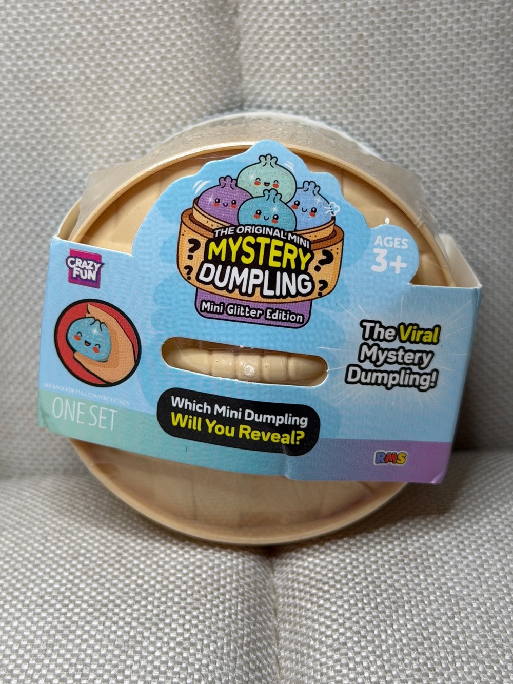 CrazyFun RMS Mini Mystery Dumpling Glitter Edition